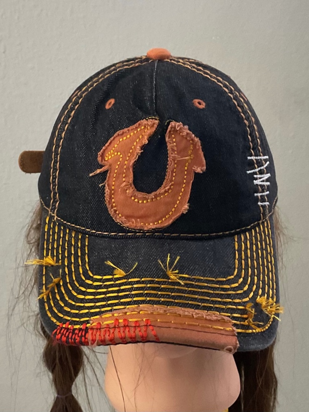 True religion Distressed Cap.